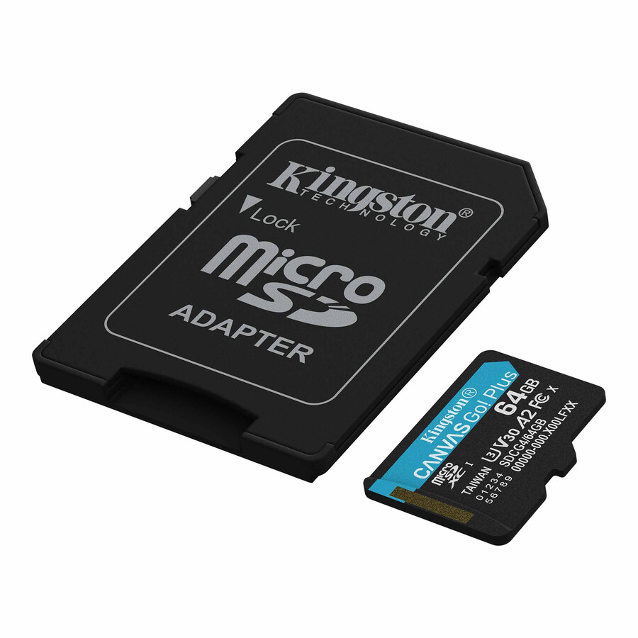 canvas go plus microsd memory card - partnum=sdcg4128gbsp
