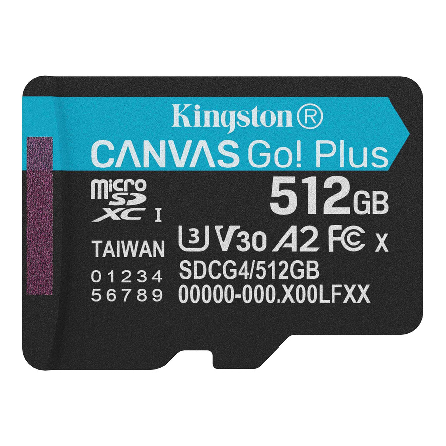 canvas go plus microsd memory card - partnum=sdcg4128gbsp