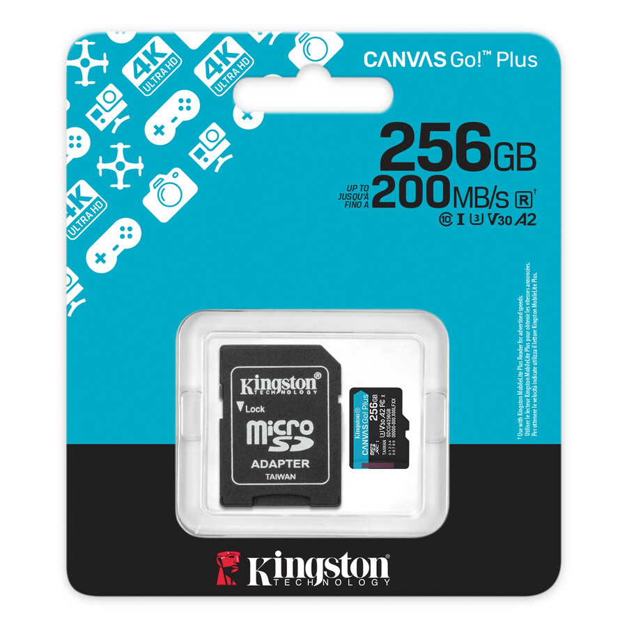 canvas go plus microsd memory card - partnum=sdcg4256gb