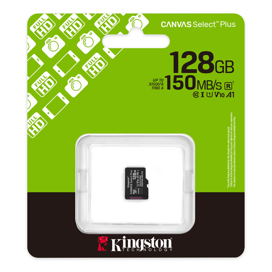 canvas select plus microsd memory card - capacity=256gb adapter=none