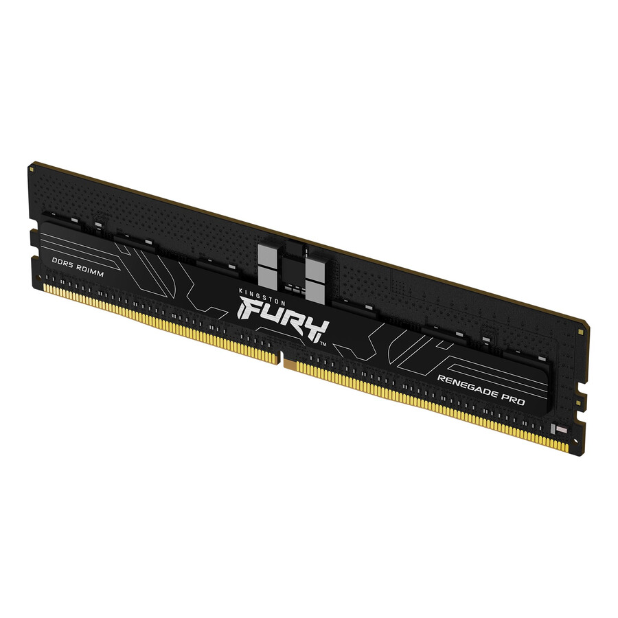 kingston fury renegade pro ddr5 rdimm memory - speed=4800mts total kit capacity=16gb kit=single module dram density=16gbit profile type=plug n play