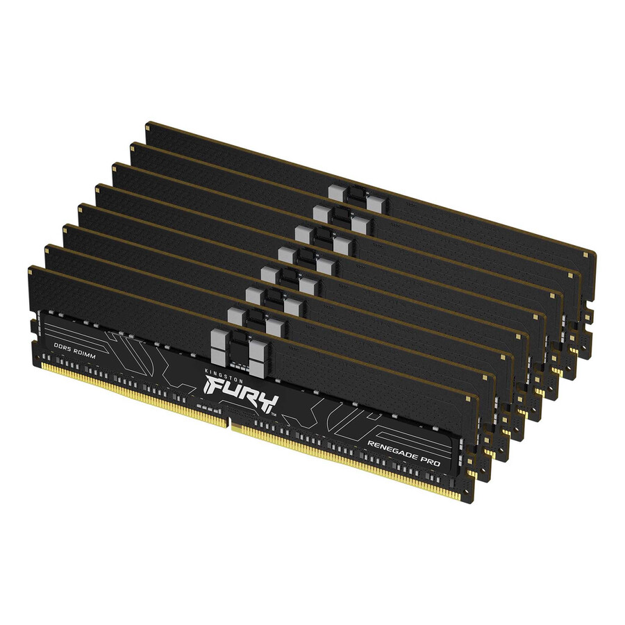 kingston fury renegade pro ddr5 rdimm memory - speed=6000mts total kit capacity=16gb kit=single module dram density=16gbit profile type=intel xmp