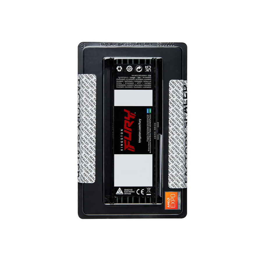 kingston fury renegade pro ddr5 rdimm memory - speed=6000mts total kit capacity=16gb kit=single module dram density=16gbit profile type=intel xmp