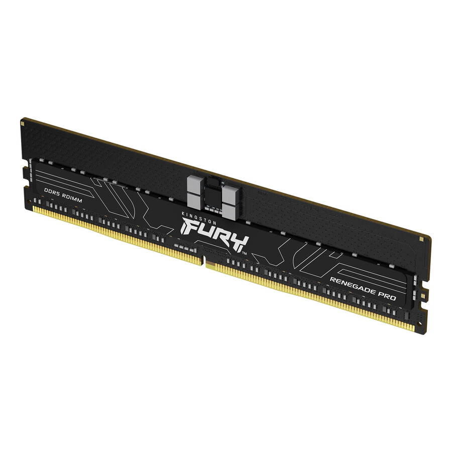 kingston fury renegade pro ddr5 rdimm memory - speed=6400mts total kit capacity=16gb kit=single module dram density=16gbit profile type=intel xmp
