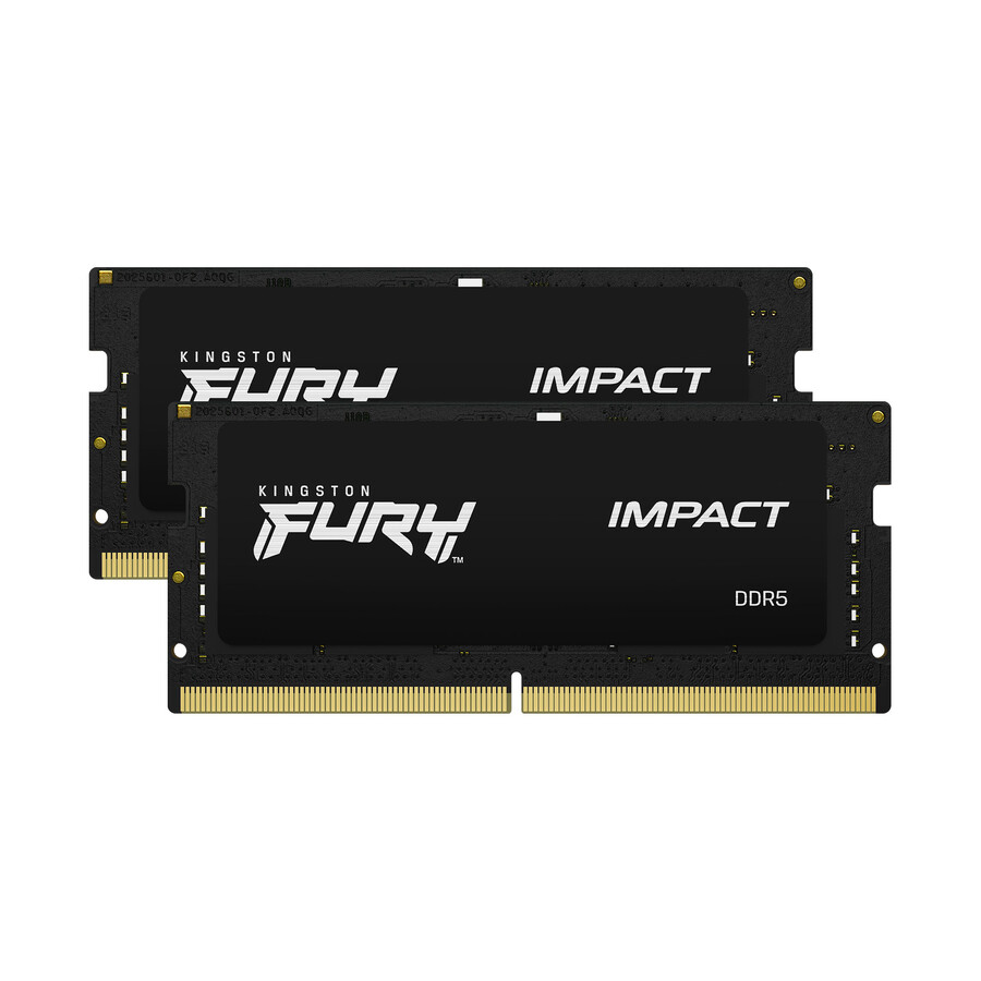 kingston fury impact ddr5 memory - speed=4800mts total kit capacity=16gb kit=single module dram density=16gbit profile type=plug n play