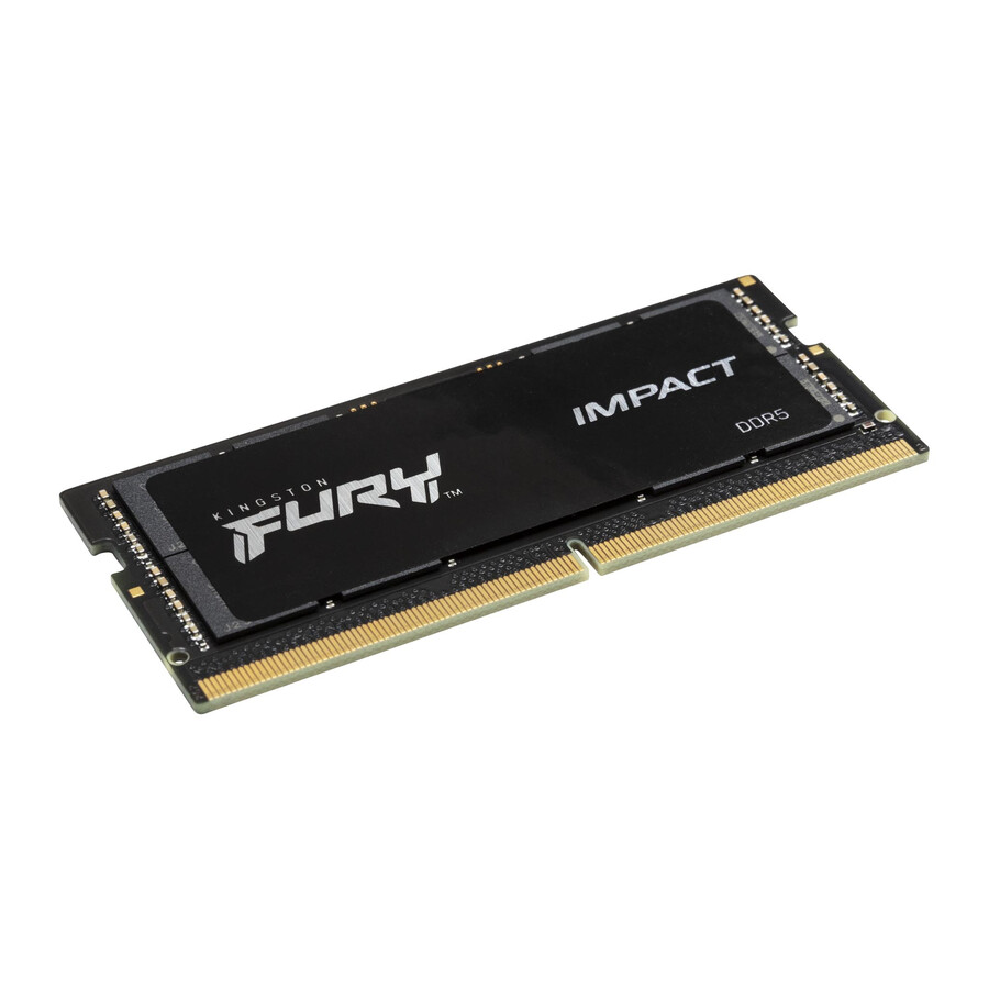 kingston fury impact ddr5 memory - speed=4800mts total kit capacity=32gb kit=kit of 2 dram density=16gbit profile type=plug n play