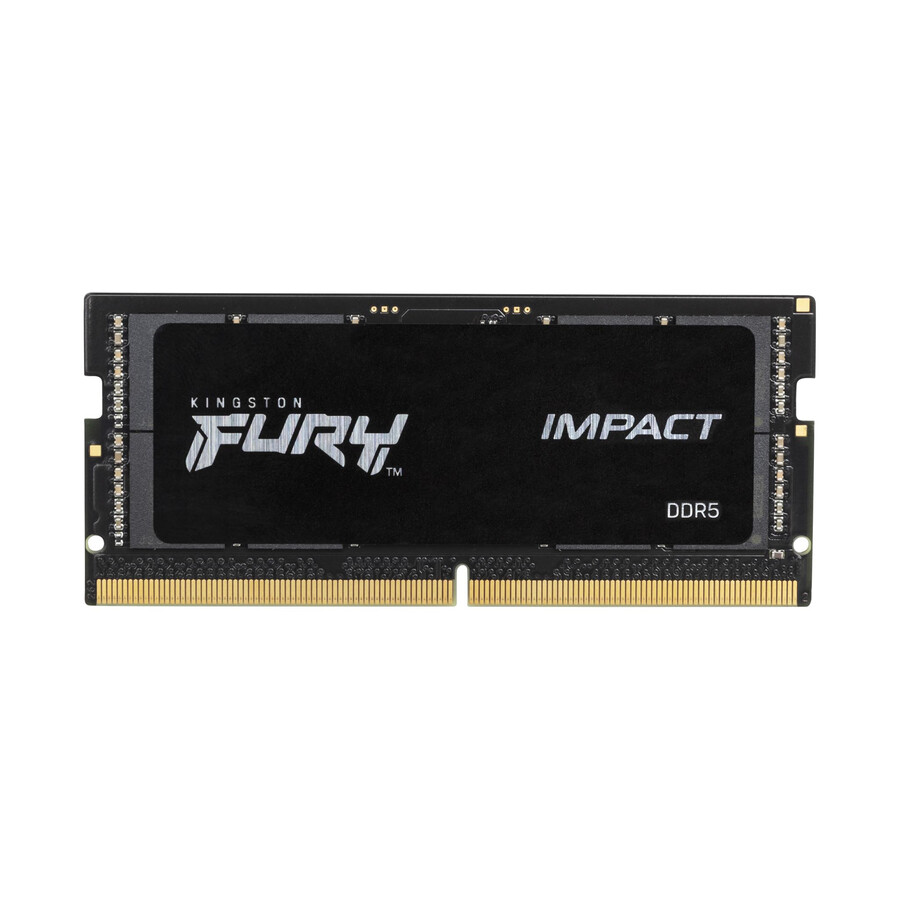 kingston fury impact ddr5 memory - speed=5600mts total kit capacity=64gb kit=kit of 2 dram density=16gbit profile type=plug n play