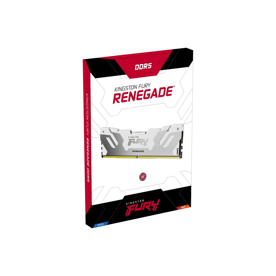 kingston fury renegade ddr5 memory - module type=udimm speed=8000mts total kit capacity=32gb kit=kit of 2 dram density=16gbit color=black