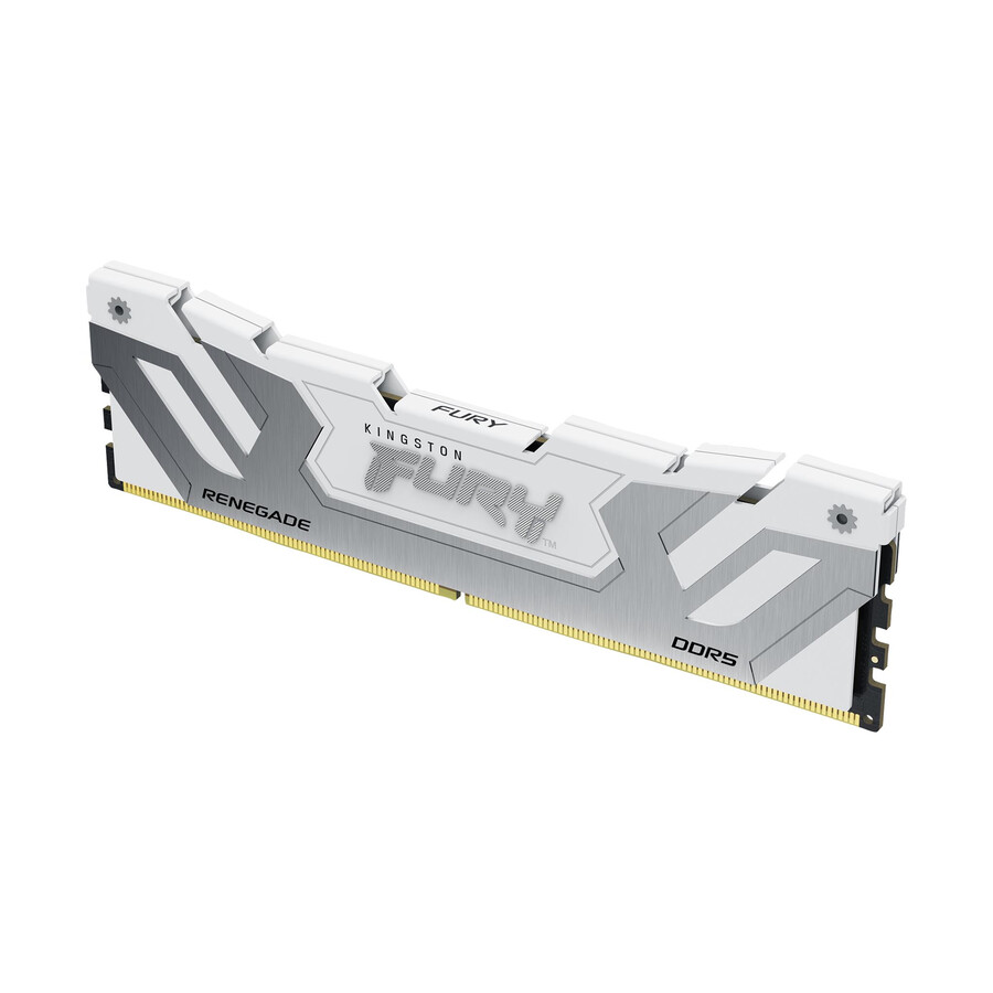 kingston fury renegade ddr5 memory - module type=udimm speed=6400mts total kit capacity=64gb kit=kit of 2 dram density=16gbit color=black