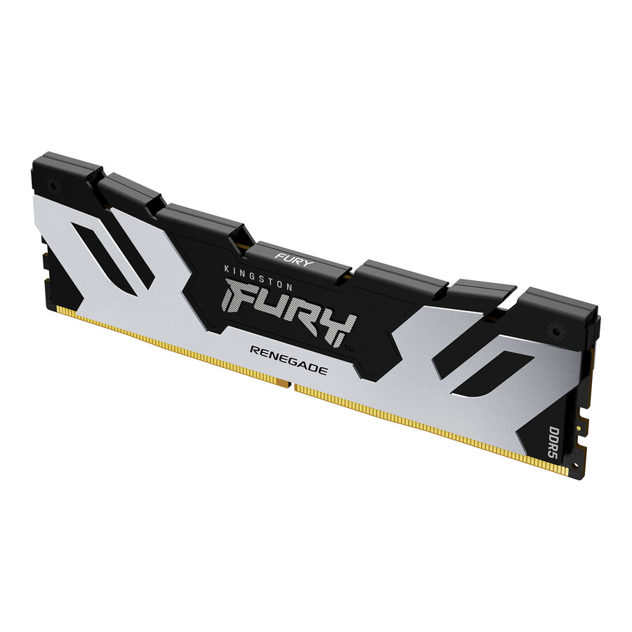 kingston fury renegade ddr5 memory - module type=udimm speed=6400mts total kit capacity=96gb kit=kit of 2 dram density=24gbit color=black