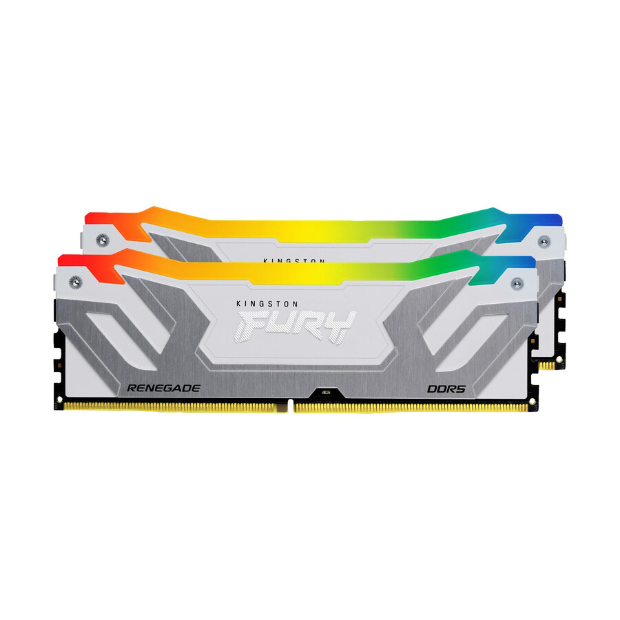 kingston fury renegade ddr5 rgb memory - module type=udimm speed=6400mts total kit capacity=48gb kit=single module dram density=24gbit color=black