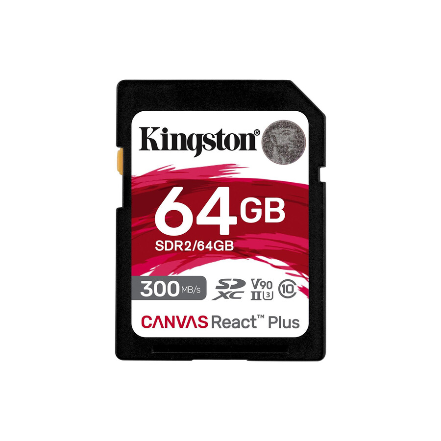 canvas react plus sd memory card - capacity=256gb