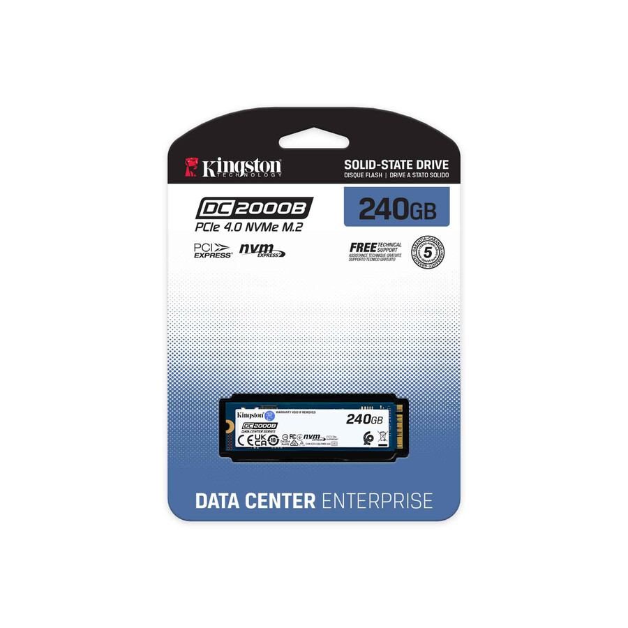 dc2000b pcie 4.0 nvme m.2 ssd - capacity=240gb options=heatsink