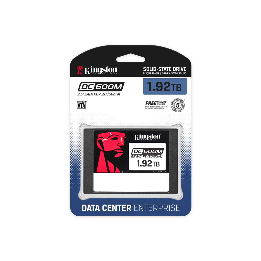 dc600m series 2.5 sata enterprise ssd - security features=none capacity=1.92tb