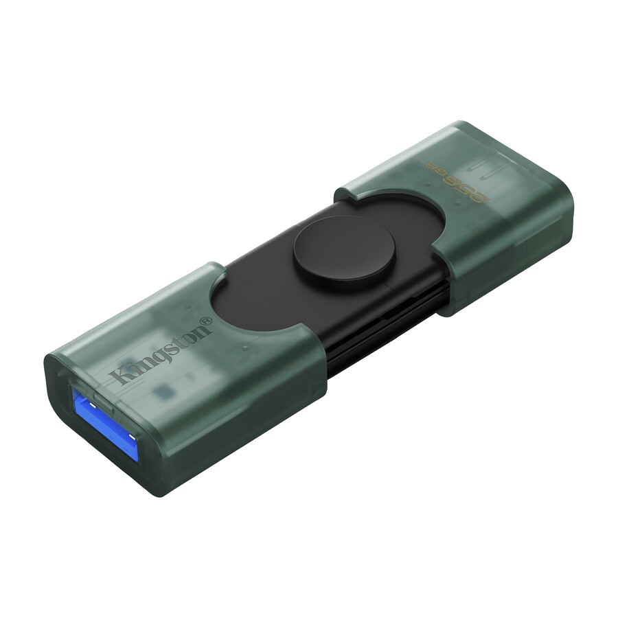 datatravelersup class=u-txt-registeredsup duo usb flash drive - capacity=256gb