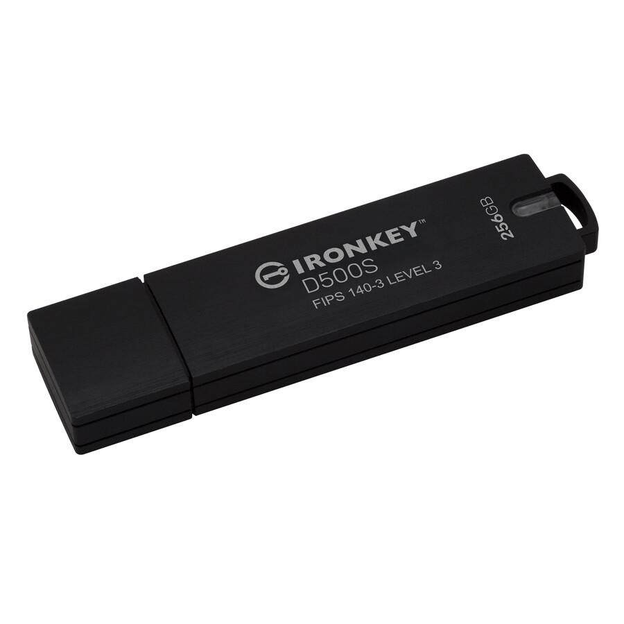 kingston ironkey d500s usb flash drive - capacity=64gb