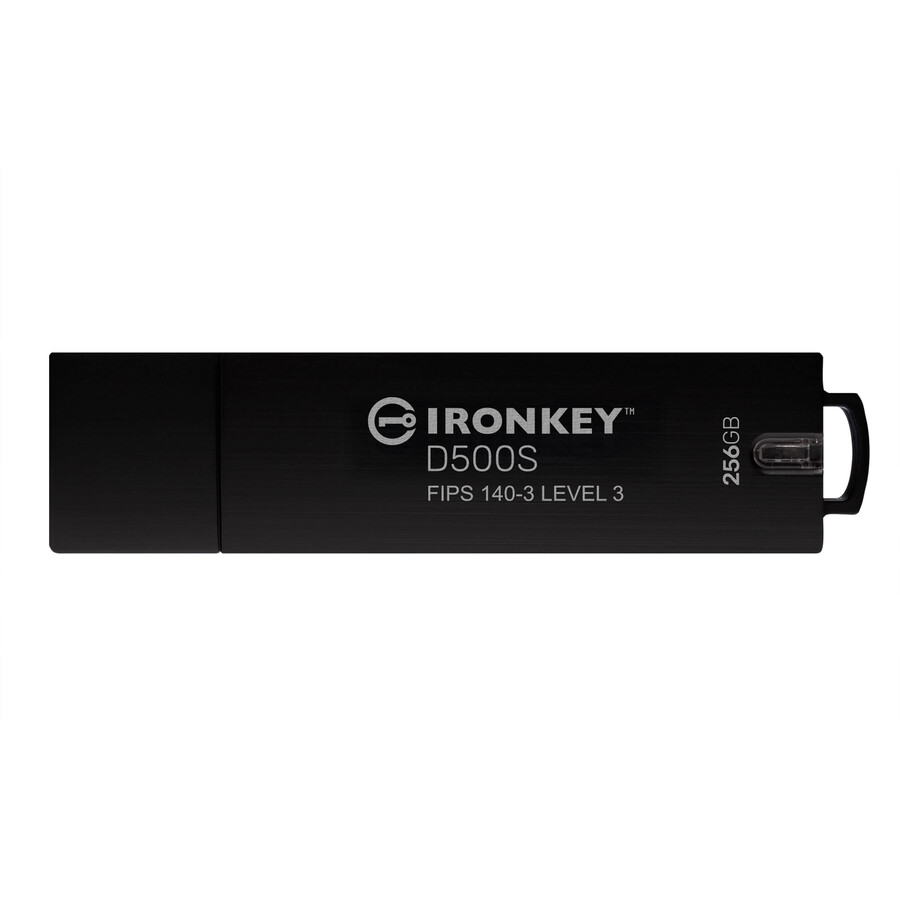 kingston ironkey d500s usb flash drive - capacity=256gb